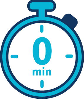 受付・お会計の待ち時間ゼロ