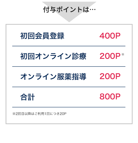 付与ポイントは320Pに